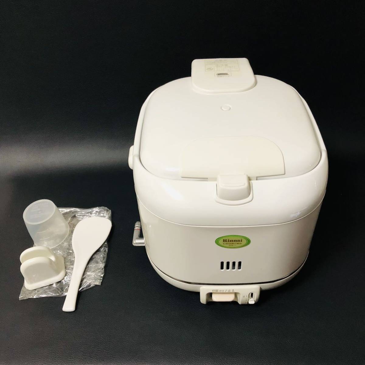 Rinnai ☆中古品☆タイマー・電子ジャー付ガス炊飯器（直火匠）2～