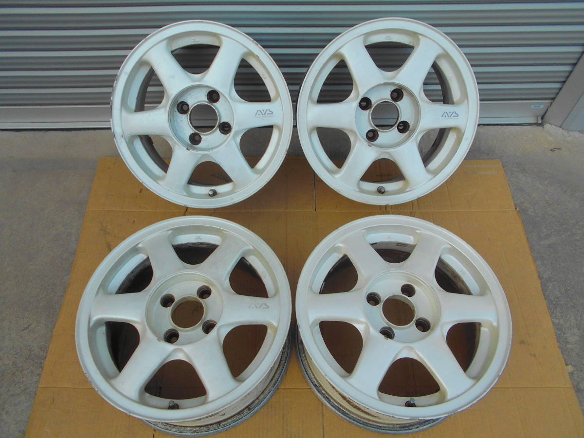 ヨコハマ AVS VS-6 VS6 16インチ 4本 16x7J+30 PCD114.3 4穴（