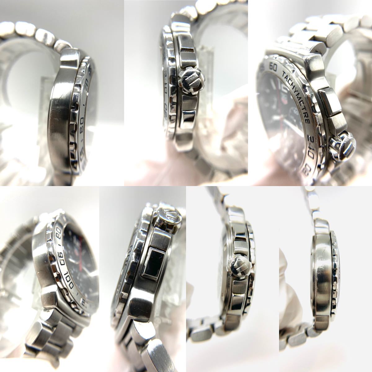 タグホイヤー 腕時計 FORMULA 1 CAU1112 43mm クオーツ ブラック 