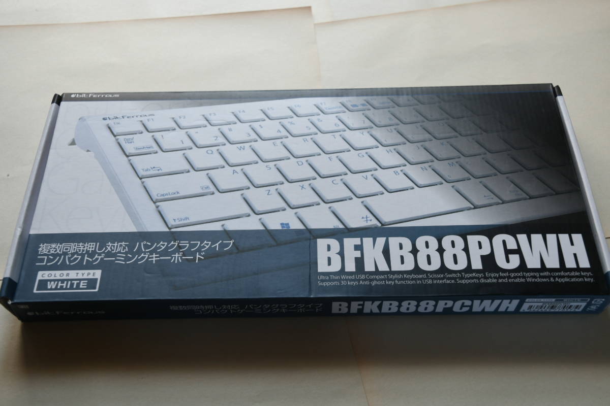 超激得，定番 パンタグラフキーボード BFCB88PC 複数同時押し Nキーロールオーバー ビットフェローズ ゲーミングキーボード(USBキーボード)｜売買されたオークション情報、yahooの商品情報をアーカイブ公開 USBキーボード
