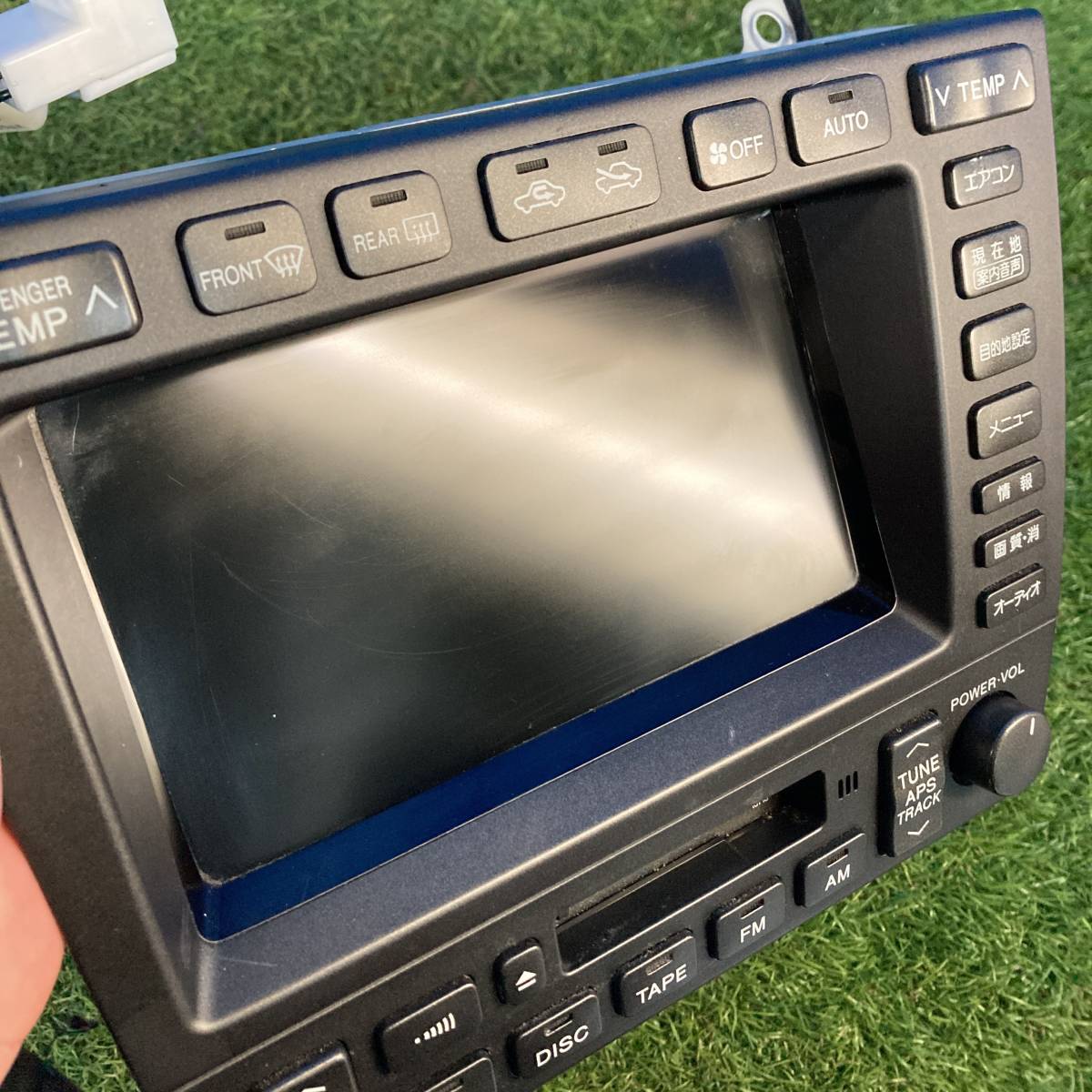 トヨタ アリスト JZS160/161 ナビゲーション用ディスプレイモニター 車 トヨタ アリスト JZS160/161 ナビゲーション用ディスプレイモニター