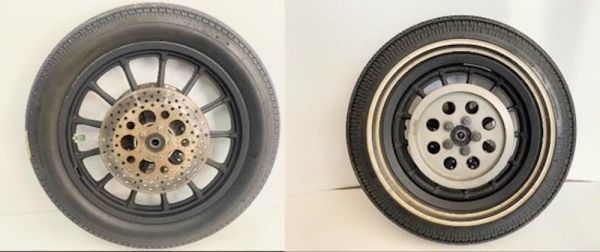 【最安値，爆買い】 2003年 XLH 1200S スポーツスター フロント リア ホイール前後 セット C6&times;２ TA-01 検 883 XL FX FL CHP キャスト スポーク(オンロード)｜売買されたオークション情報、yahooの商品情報をアーカイブ オンロード