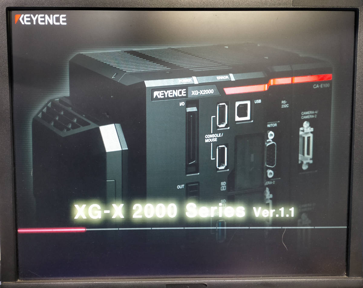 XG-X2500 キーエンス KEYENCE 中古美品KEYENCE A-1 国内から即日発送 正規品動作保証 [CK10431] 中古 + 付き 動作保証 1GB 純正KEYENCE CA-DC40E XG-X2800