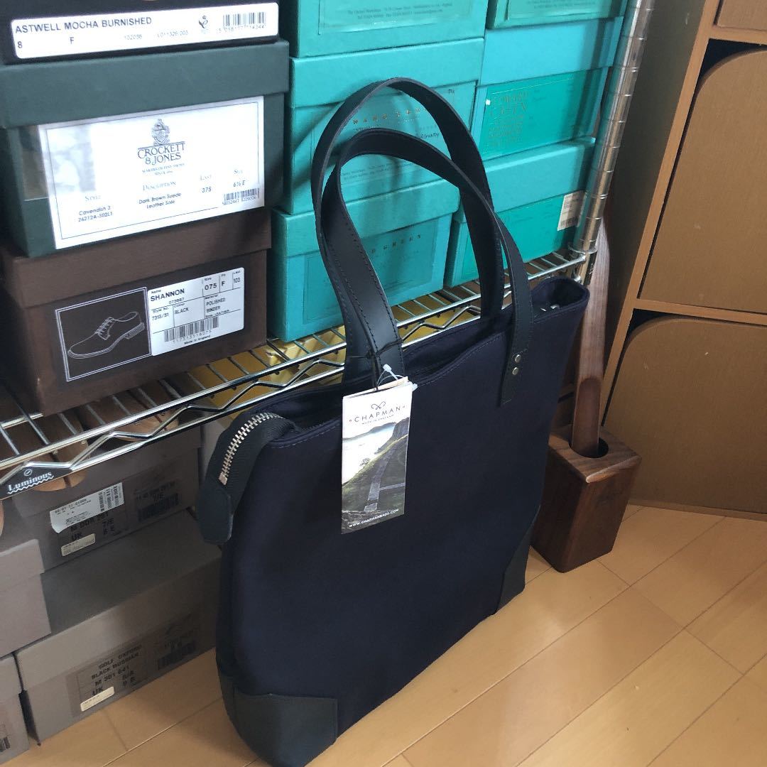 JOHN CHAPMAN TYNETOTE ジョンチャップマン 縦型トートバッグ(トート