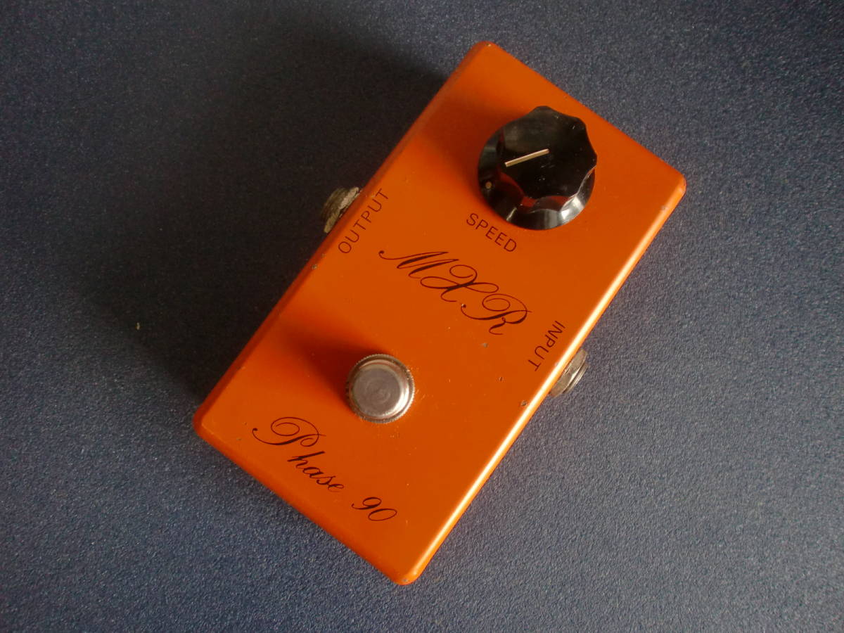 HOT，正規品 Vintage 名機 MXR Phase90 Script Logo BUD BOX 1975年製(フェイザー)｜売買されたオークション情報、yahooの商品情報をアーカイブ公開 - オークファン エフェクター