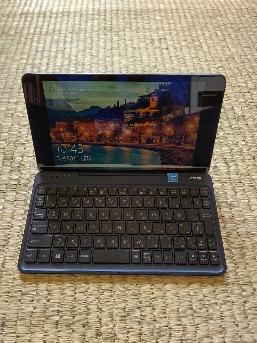 【動作品】ASUS TransBook T90Chi 64GB office ASUS TransBook T90CHI 64GB ダークブルー 中古美品 TransBook ASUS