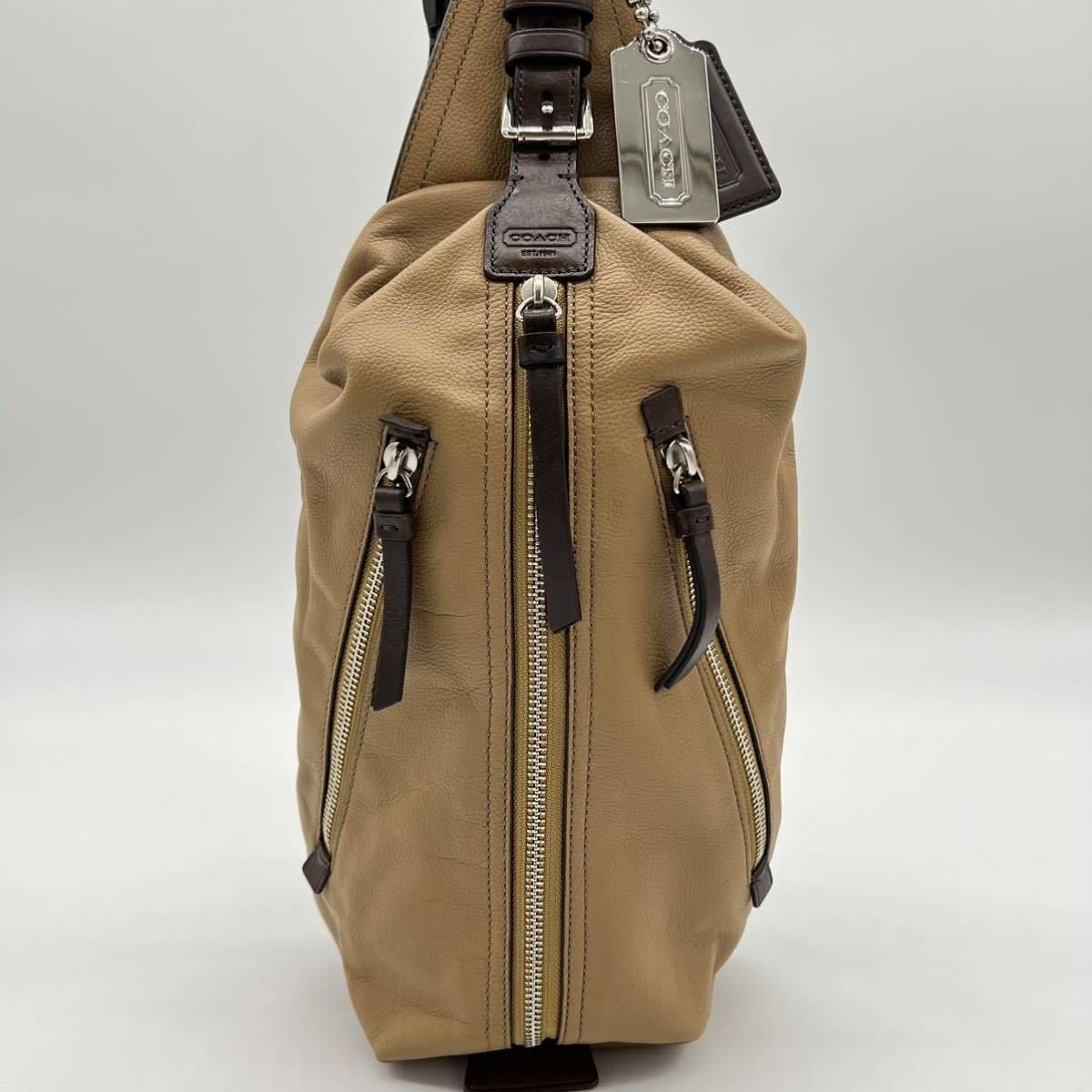 1円〜 未使用 定価7万 コーチ COACH 70360 メンズ ボディバッグ