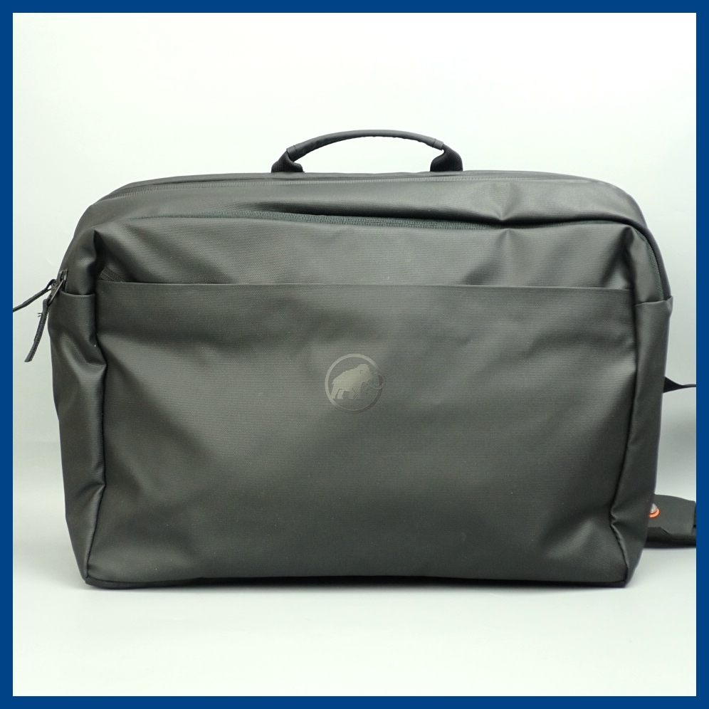 ☆美品 MAMMUT/マムート セオン メッセンジャーバッグ ブラック/A4対応