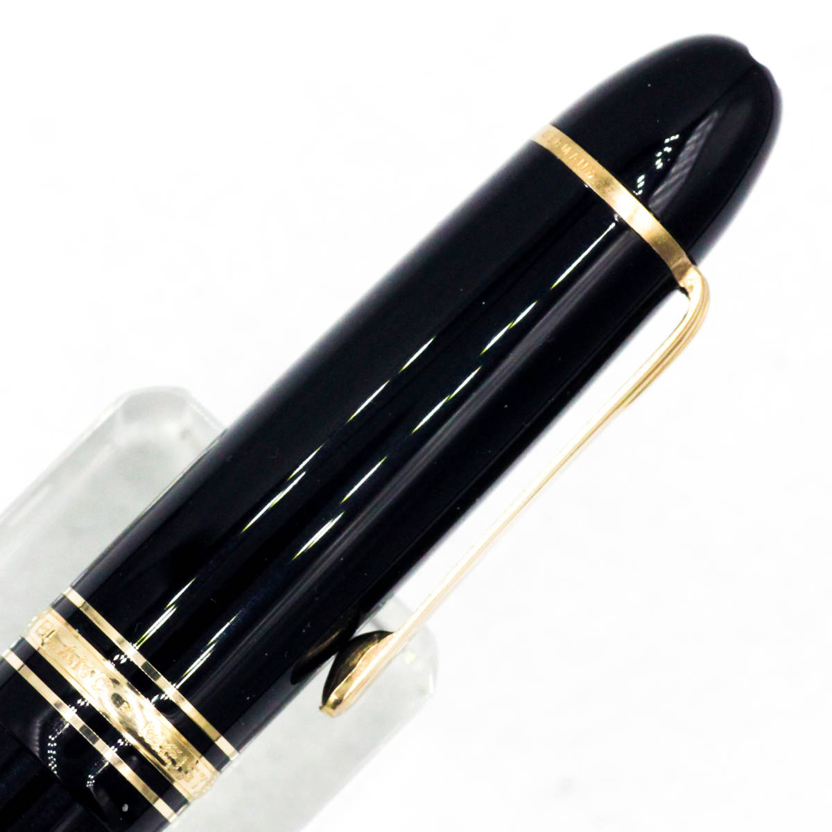 美品】モンブラン 149 中白 14C 二段エボナイト芯 万年筆