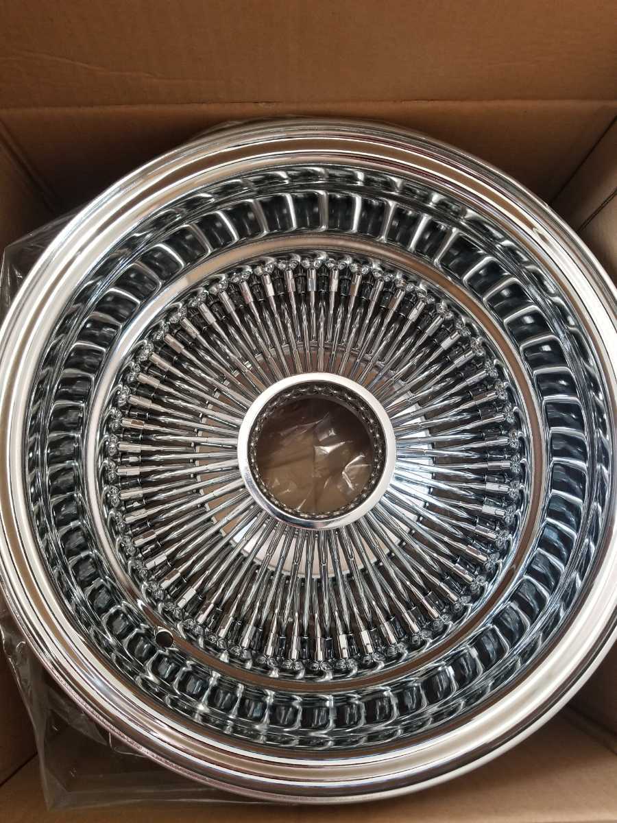 13×7revワイヤーホイール 100スポーク 4本セット インパラ impala 59 