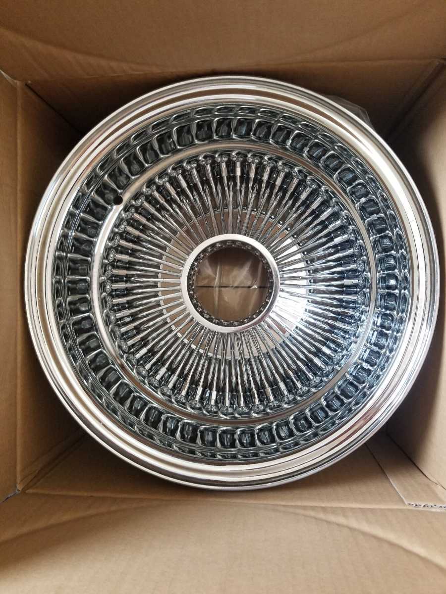 13×7revワイヤーホイール 100スポーク 4本セット インパラ impala 59 
