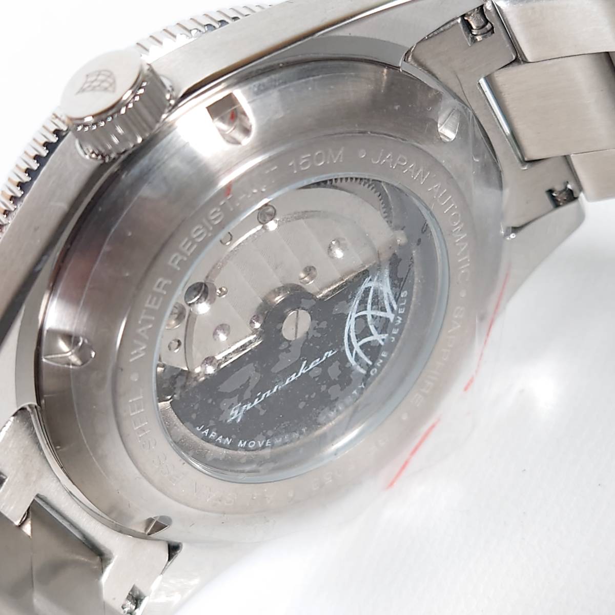未使用 SPINNAKER CROFT SP-5058-11 腕時計 自動巻き メンズ 43mm幅 