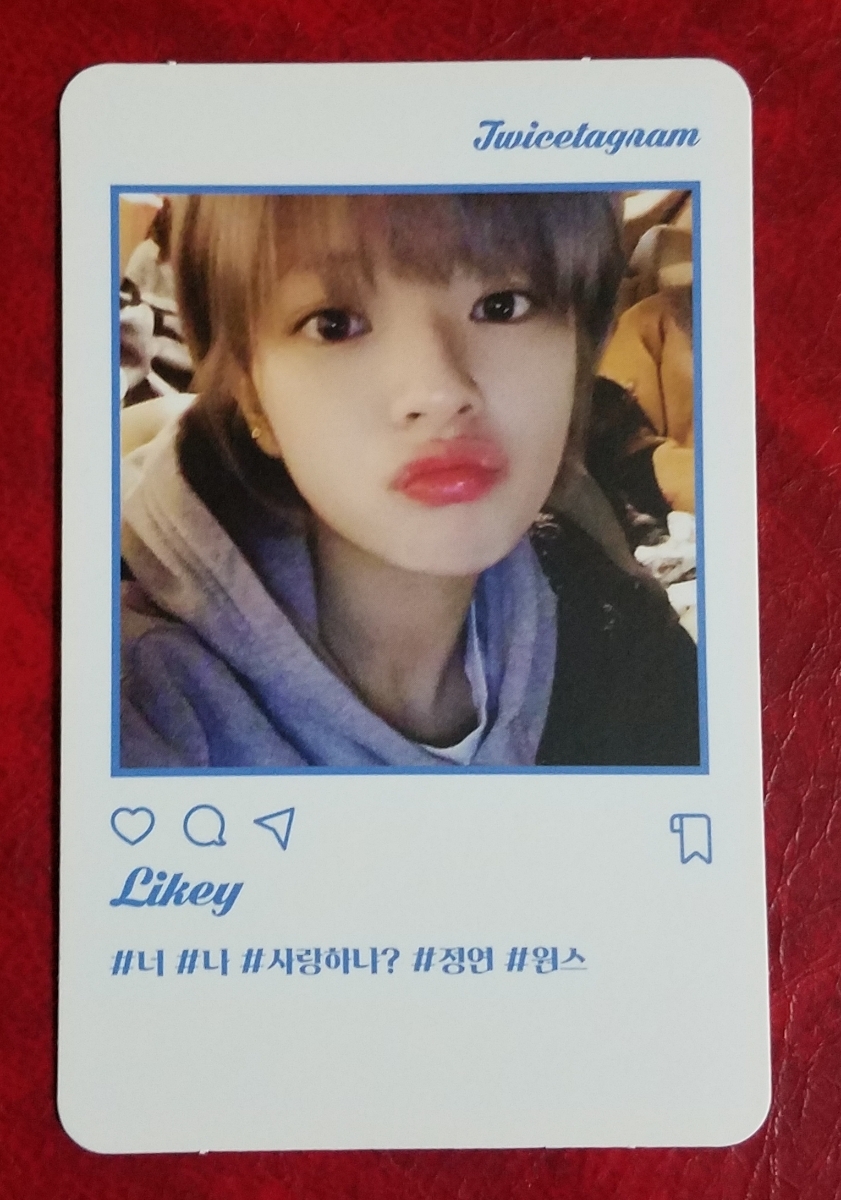 YEJUN  イェジュン　トレカ セルカ風フォトカード YEJUN イェジュン トレカ セルカ風フォトカード TWICE ジョンヨン