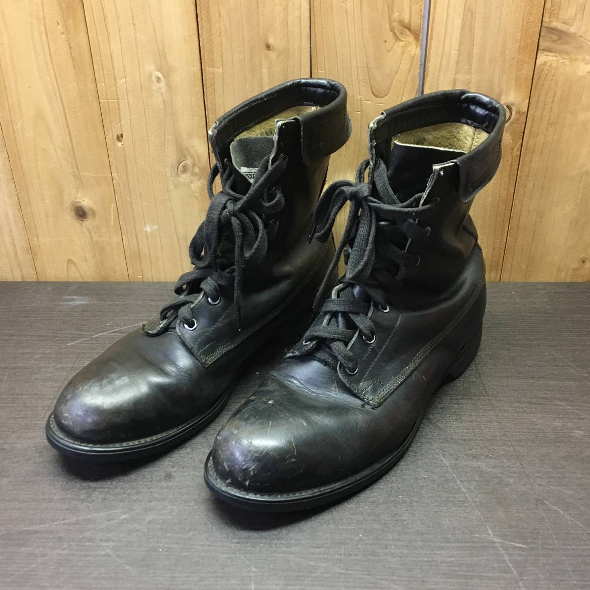 デッドストック】80' US ARMY 米軍支給品 パイロットブーツ26cm デッド