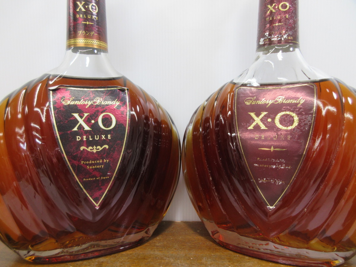 4本セット サントリー ブランデー XO デラックス SUNTORY BRANDY 700ml