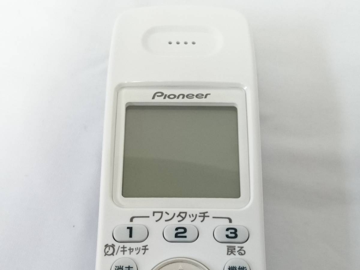 美品】Pioneer パイオニア デジタルコードレス 留守番電話機 TF-FE30S 
