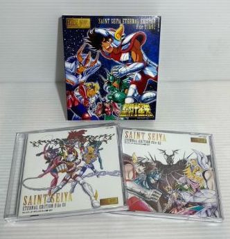 130 聖闘士星矢 サウンドトラック Eternal Edition File 01 02 03 04 05 06 セット アニメソング一般 売買されたオークション情報 Yahooの商品情報をアーカイブ公開 オークファン Aucfan Com