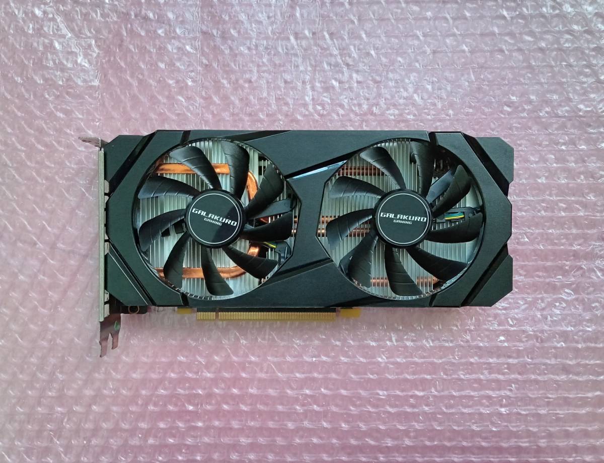 GALAKURO GeForce GTX 1660 Super 動作確認済み