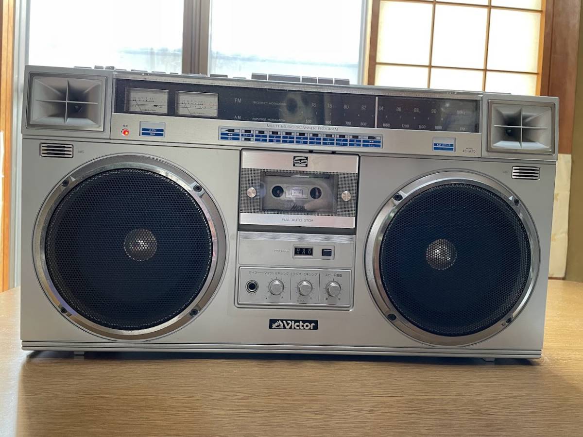 Victor ビクター RC-M70 STEREO RADIO CASSETTE RECODER ジャンク