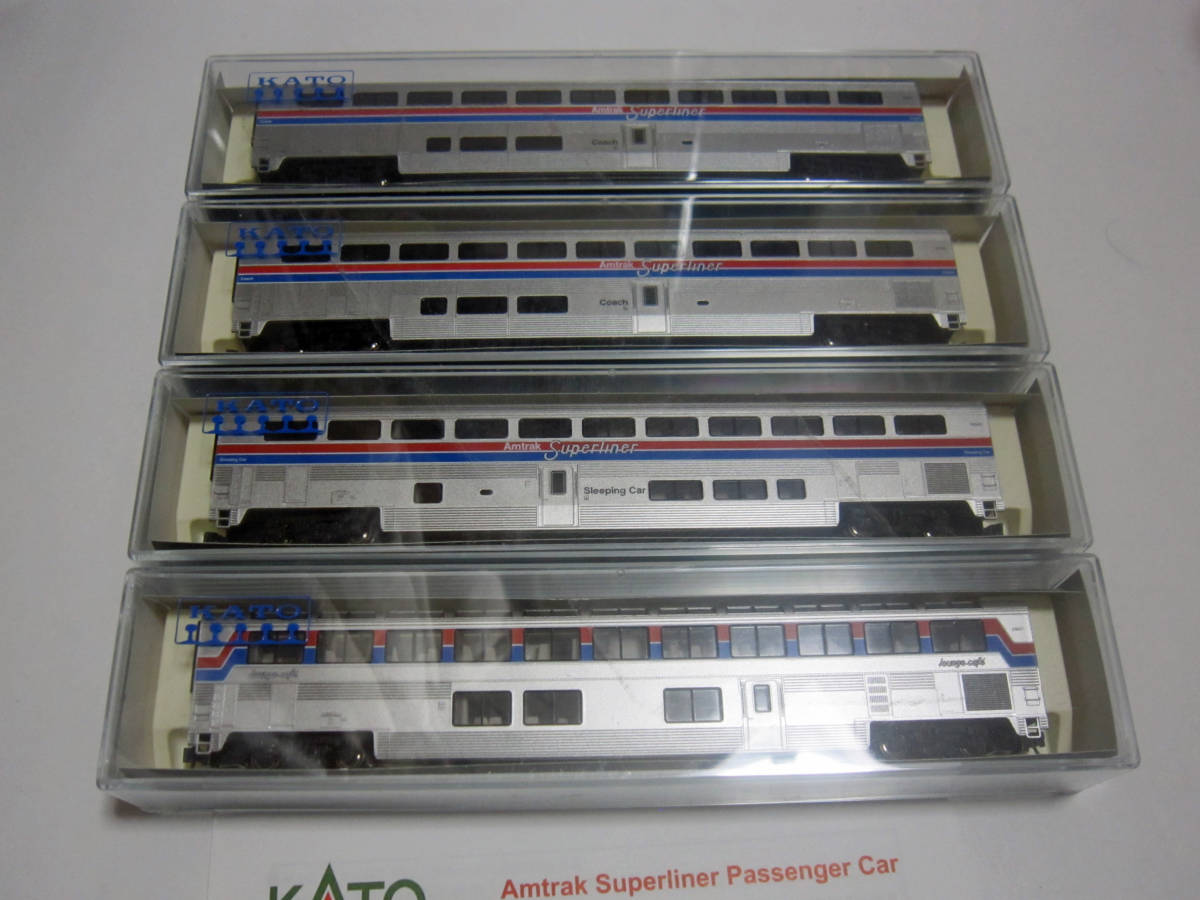 Kato - Amtrak Past Models 6-Car KATO U.S.A. 106-3511 Amtrak