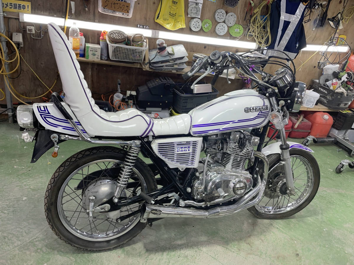 旧車 名車 族車 当時物 スズキ Gs400 書類完備 251cc 400cc 売買されたオークション情報 Yahooの商品情報をアーカイブ公開 オークファン Aucfan Com