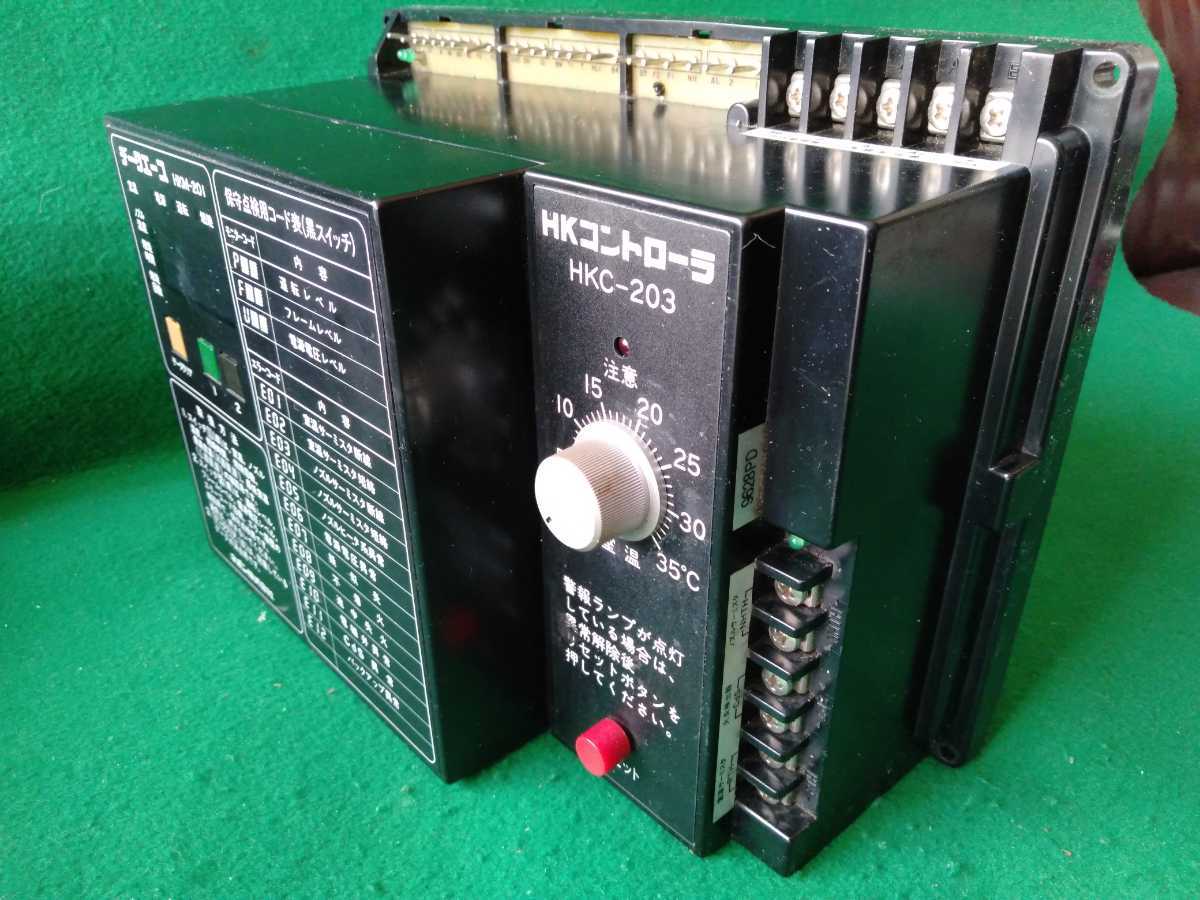 ネポン 加温機コントローラ HKC-203 HKM201 データエース 実働