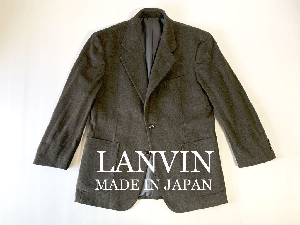  LANVIN テーラードジャケット ウールジャケット ヘリンボーン アンゴラ カシゴラ 日本製 ランバン メンズ ジャケット トップス スーツ(Mサイズ)｜売買されたオークション情報、yahooの商品情報 Mサイズ
