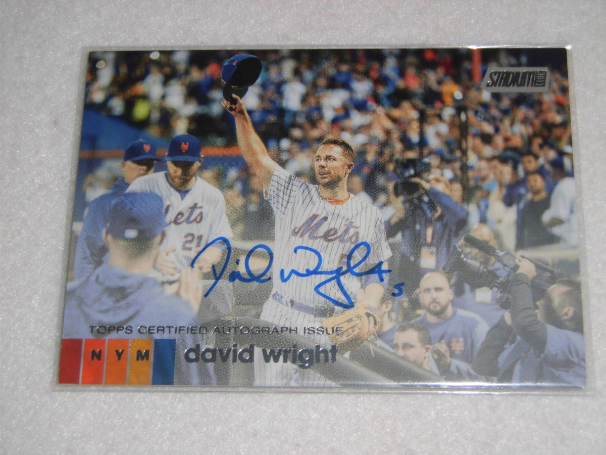 Topps 2020 stadium club David Wright デビット・ライト auto 直筆サイン ニューヨーク・メッツ  (Topps)｜売買されたオークション情報、Yahoo!オークション(旧ヤフオク!) の商品情報をアーカイブ公開 -  オークファン（aucfan.com）