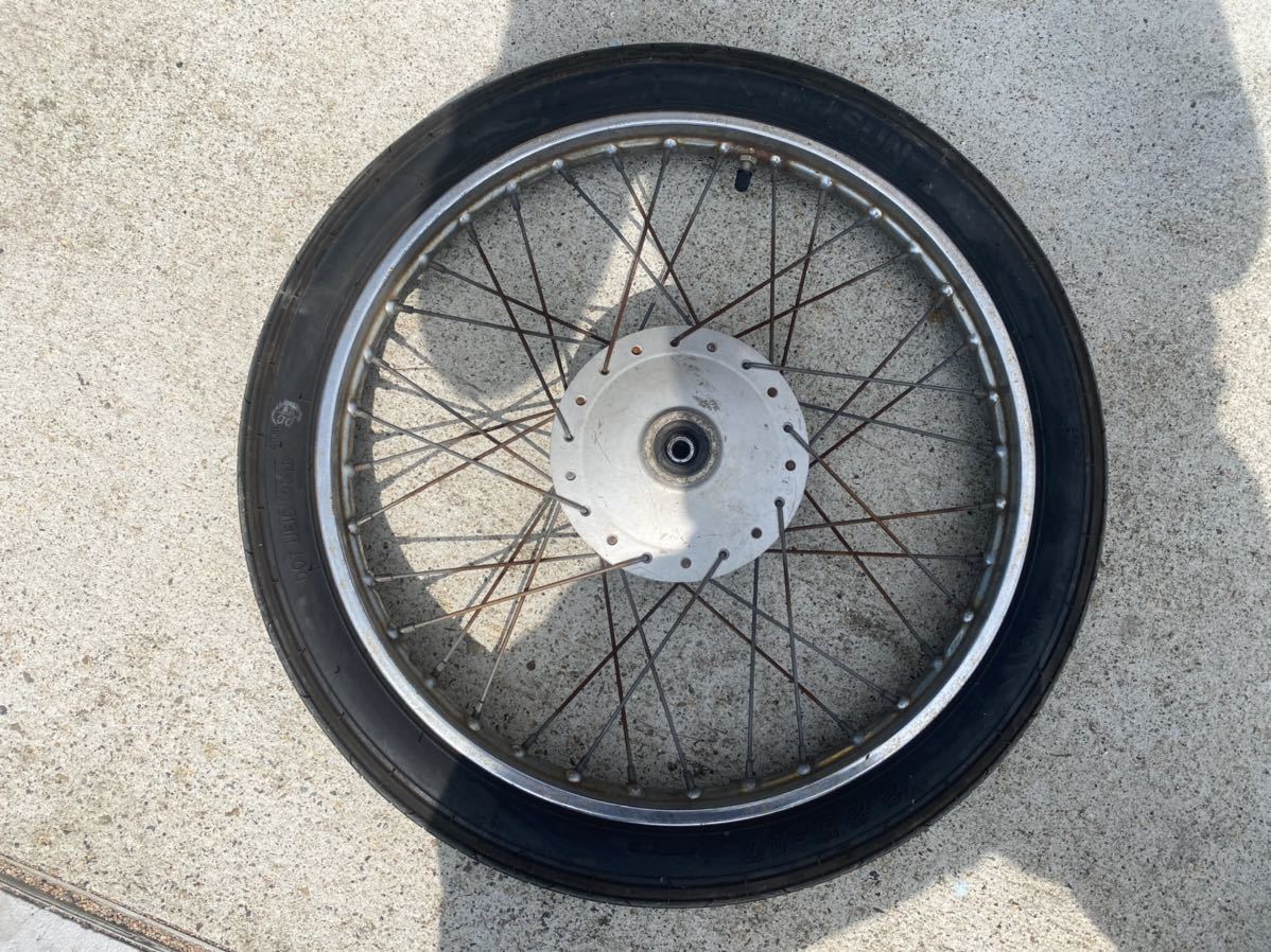 ホンダ スーパーカブ フロントホイールセット 中古品 C50 カブ 【公式