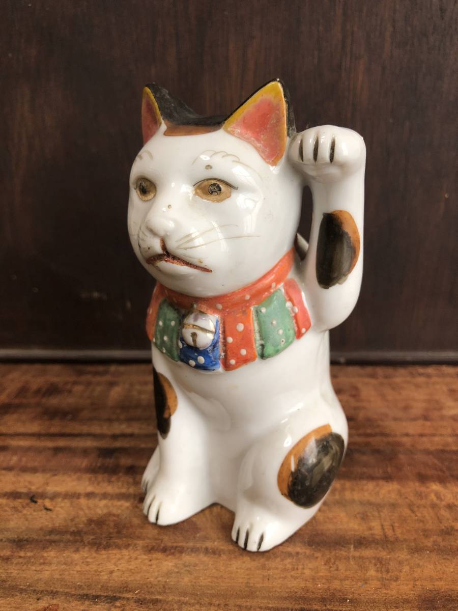 お買い得，定番人気 古い 招き猫 蔵出し 幸運 商売繁盛 レトロアンティーク 明治大正昭和 置物(和風)｜売買されたオークション情報、yahooの商品情報をアーカイブ公開 - オークファン 和風