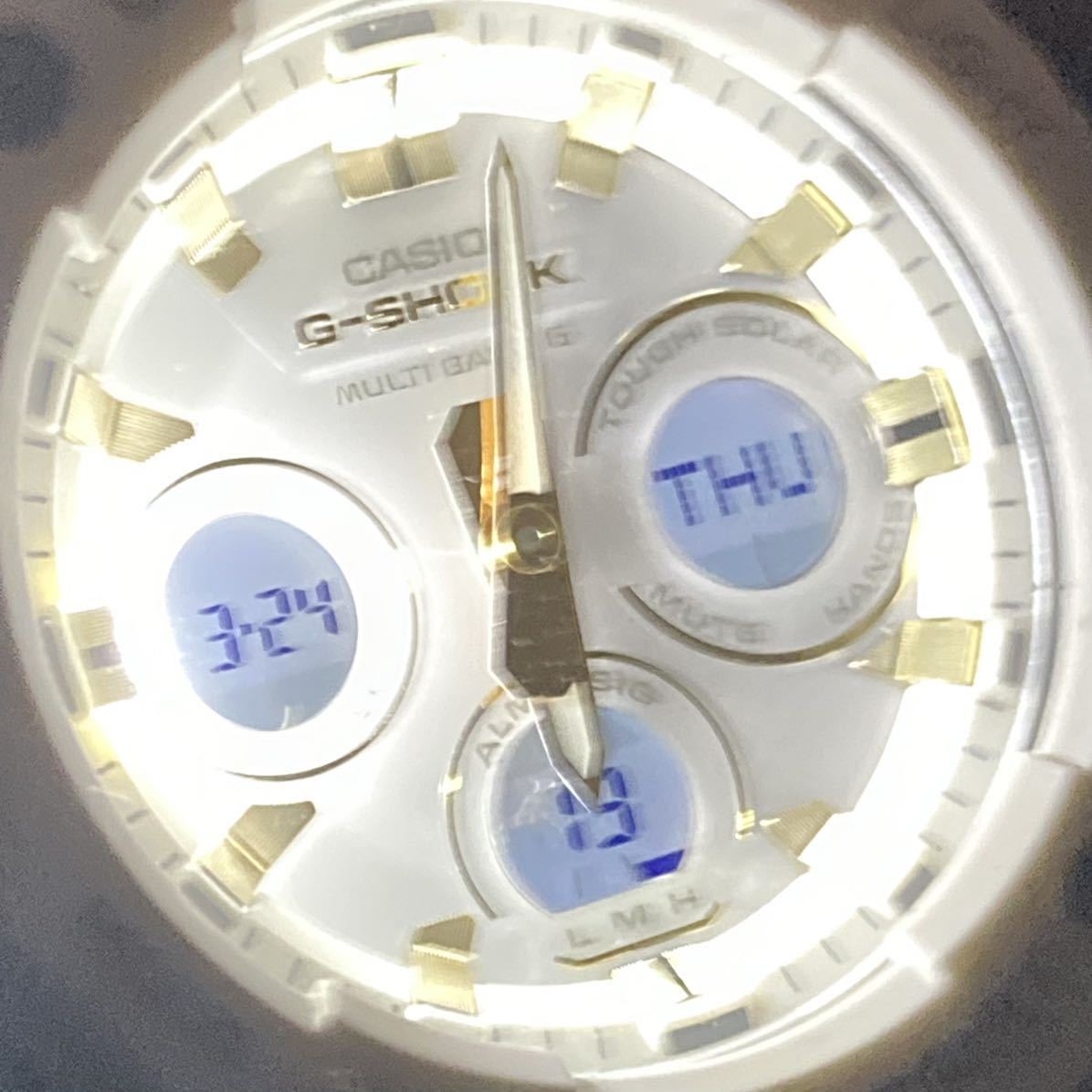 極美品G-SHOCK GST-W300-7AJF GスチールG-STEEL タフソーラー