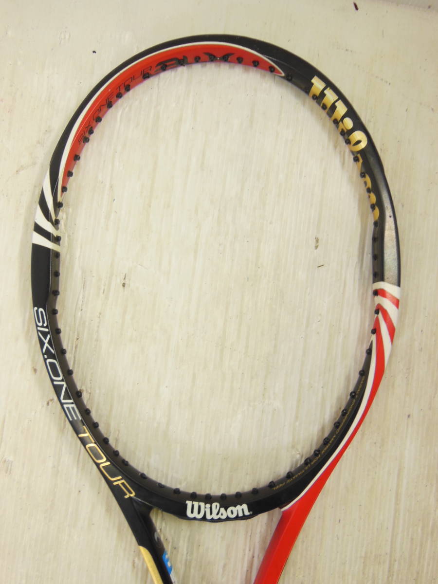 テニス ウィルソン SIX.ONE TOUR BLX ロジャーフェデラー ラケット G2