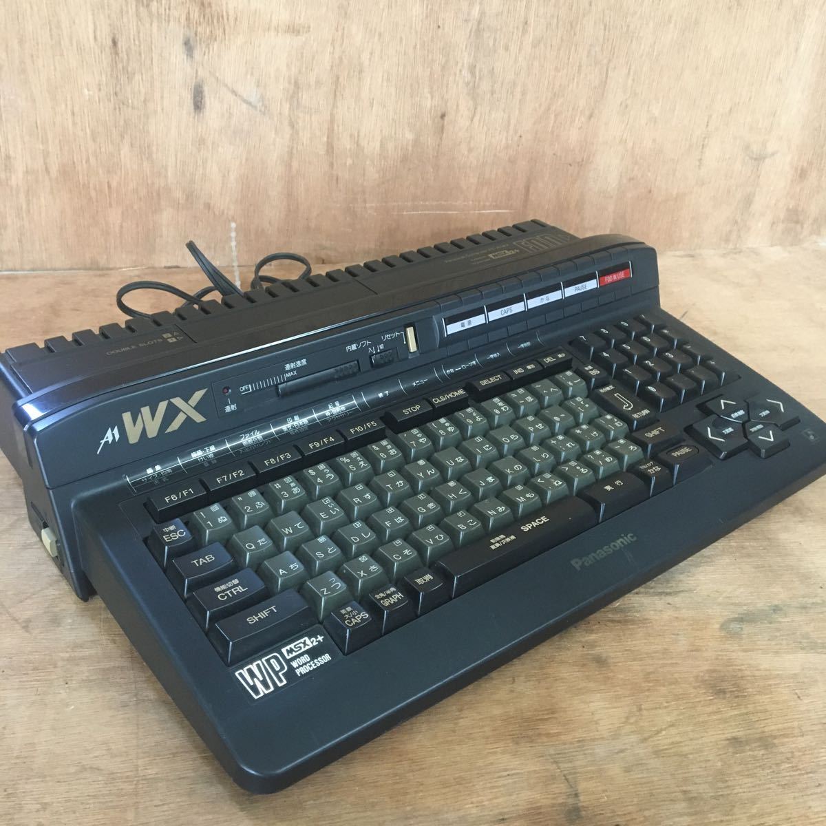 panasonic MSX2+FS-A1WX MSX2+本体のみ\\Panasonic FS-A1WX⁄⁄ジャンク