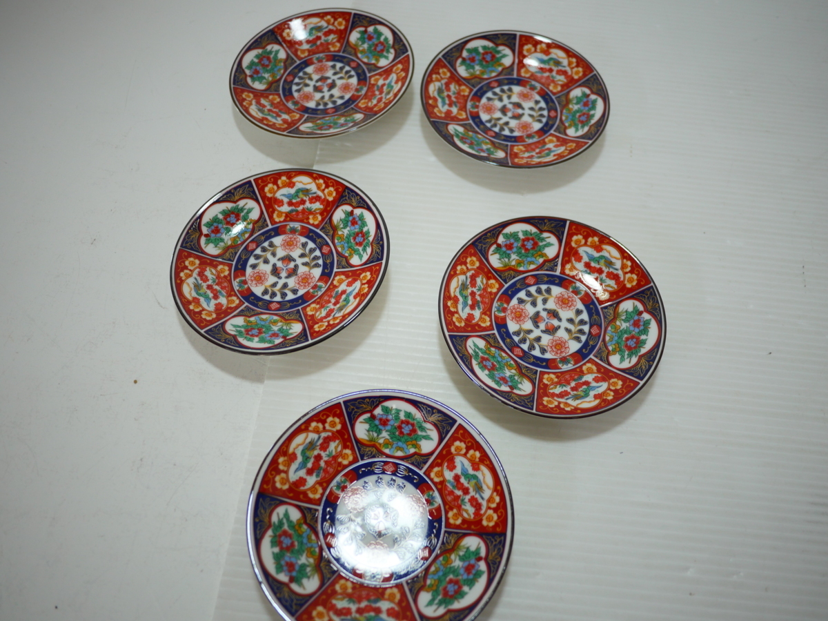 ③ 伊万里焼 鳳山 カップ ソーサー ティーポット 食器 セット 陶器 和 