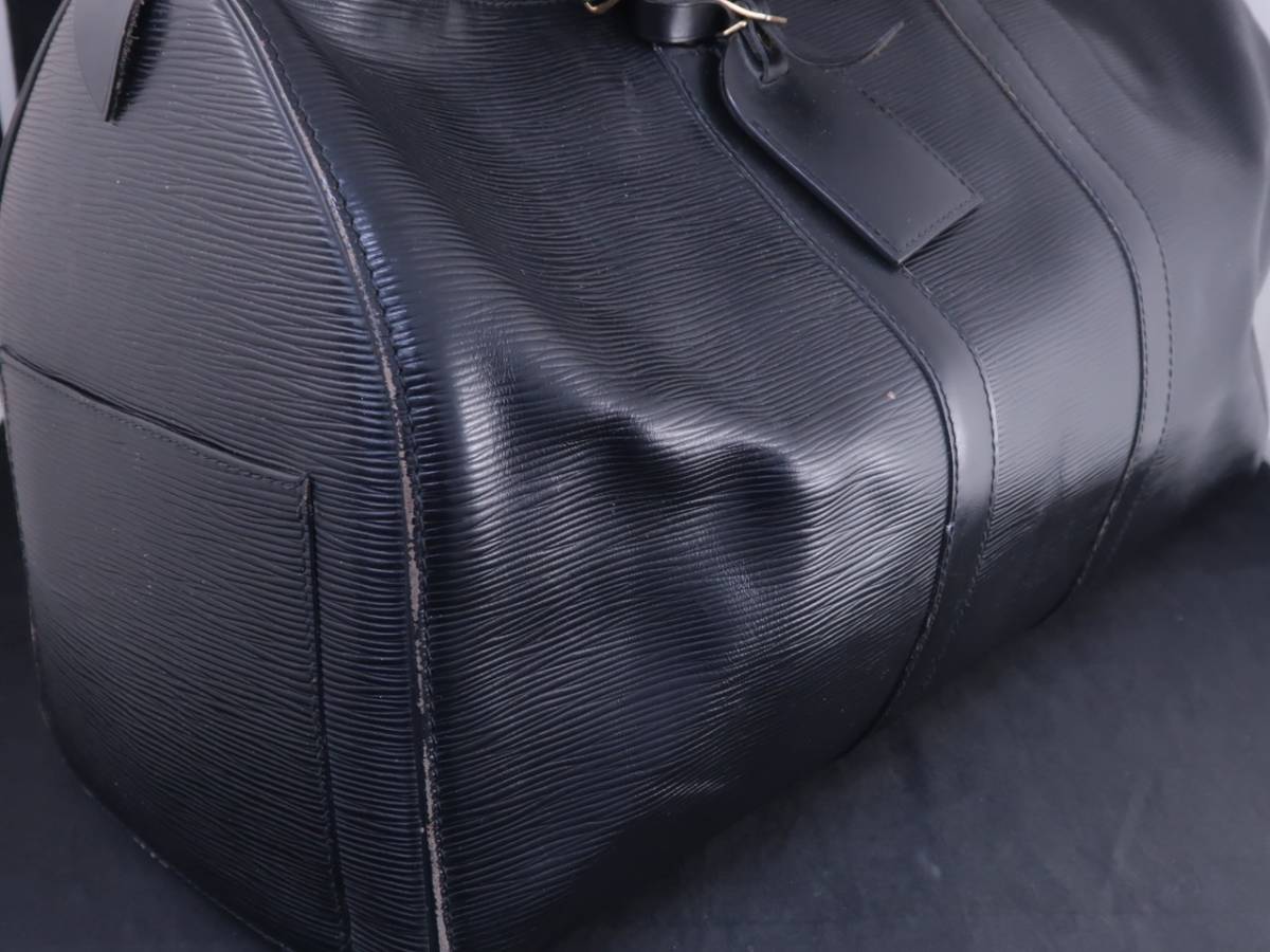 LOUIS VUITTON ルイヴィトン キーポル45 エピ ノワール 【公式通販】