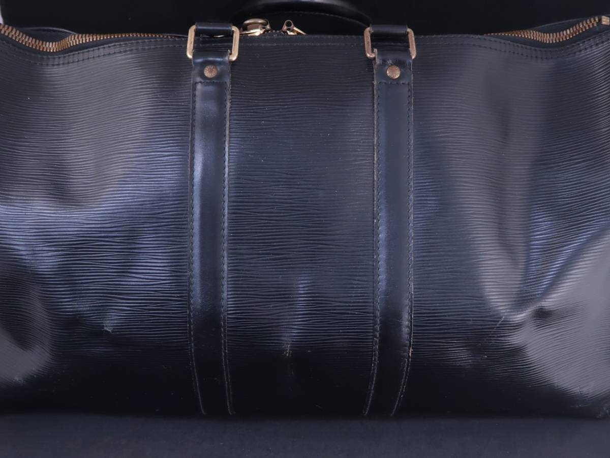 LOUIS VUITTON ルイヴィトン キーポル45 エピ ノワール 【公式通販】