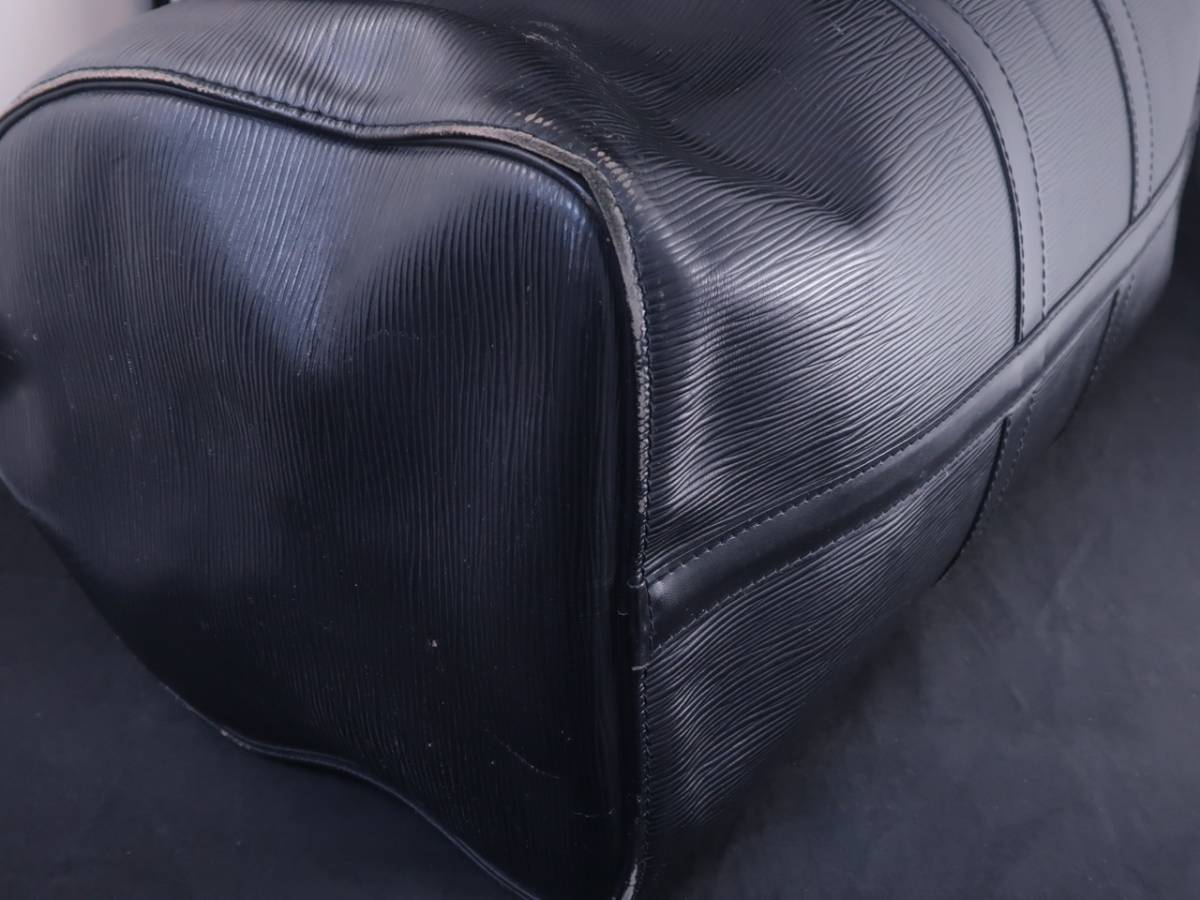 LOUIS VUITTON ルイヴィトン キーポル45 エピ ノワール 【公式通販】