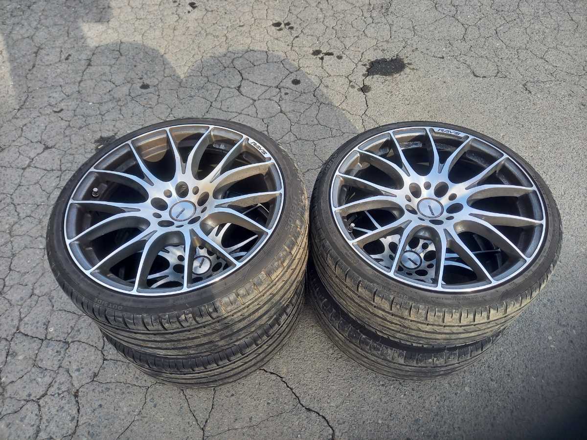 岩手 東北 BMW 320i レイズホイール 225/35R19 2本 265/30R19 2本 