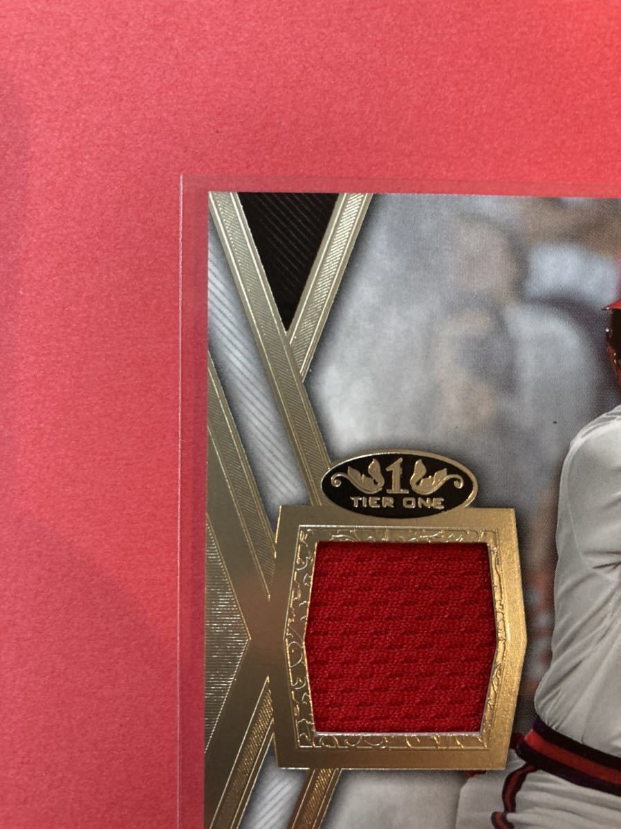 1円スタート 大谷翔平 実使用ジャージカード 2020 Topps Tier One 