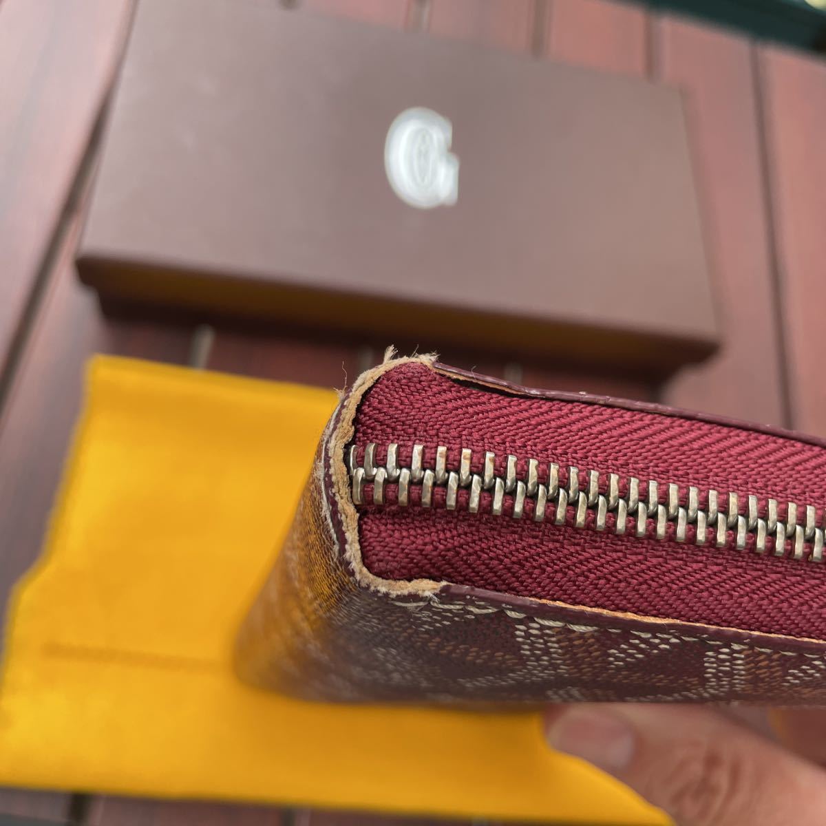 ゴヤール 長財布 ワインレッド - 未使用品 ゴヤール GOYARD 財布 長 