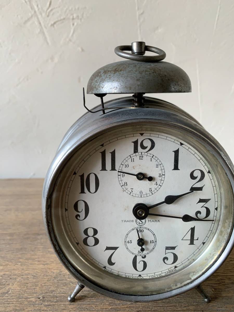 TRADE (S)MARK 精工舎 SEIKO昭和レトロ アンティーク 置時計 和製