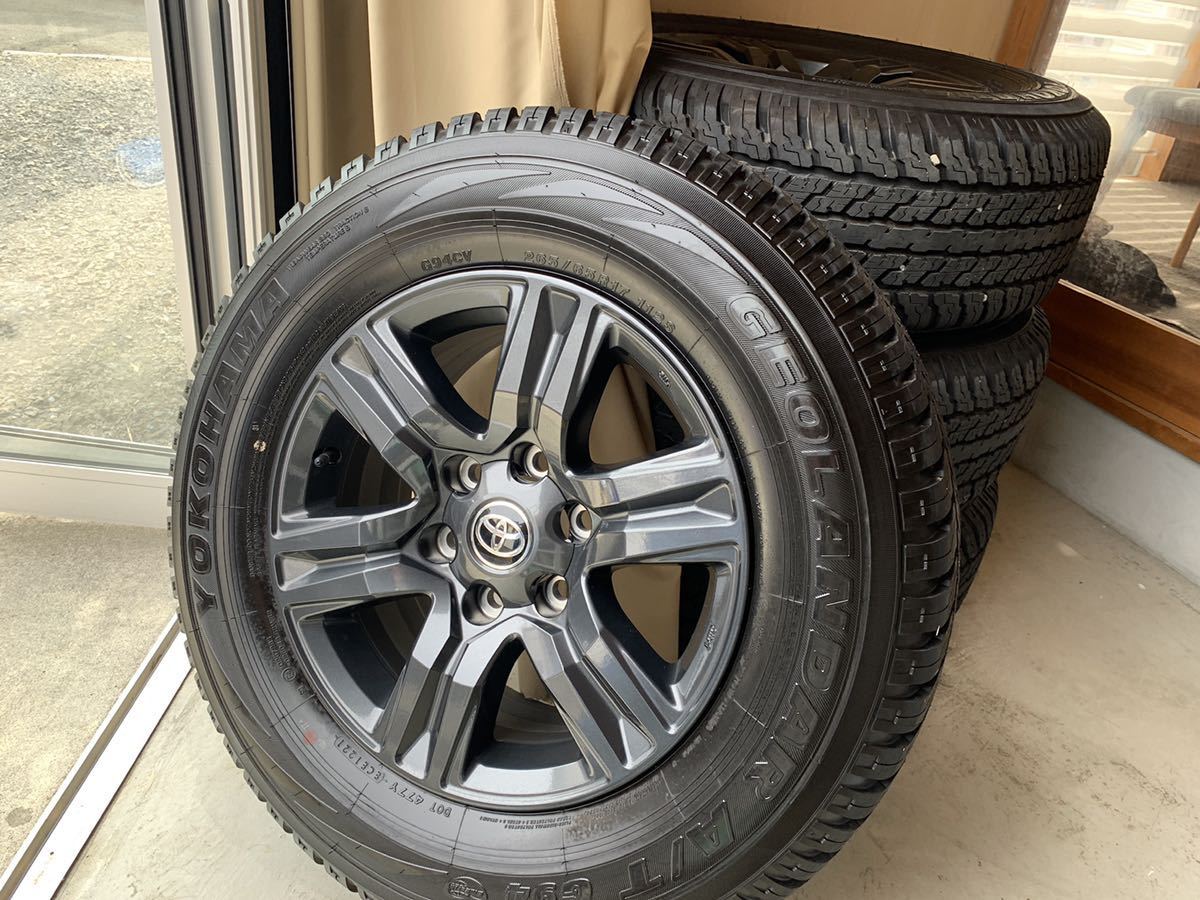 0220-1】新車外し☆ハイラックス純正☆265/65R17☆バリ溝☆YOKOHAMA☆