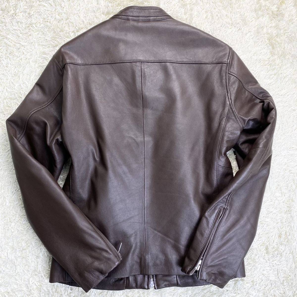 1円 美品 大人気モデル ◎山羊革 ユナイテッドアローズ シングル 