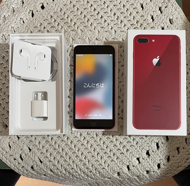 iPhone 8 plus 64G レッド SIMフリー Plus SIMフリー 64GB 64G