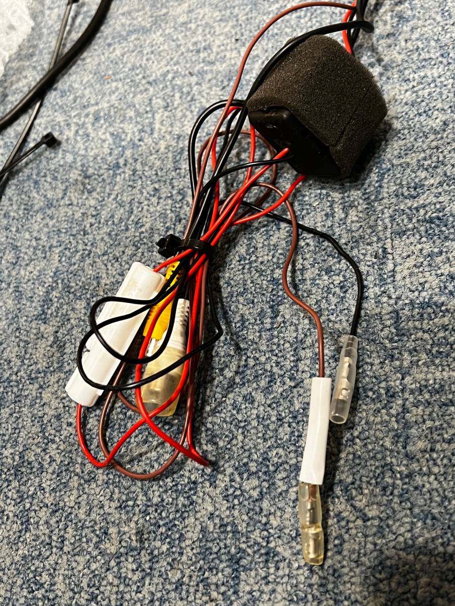 ALPINE リアモニター用 電源ケーブル 配線 PKG-M1000SC/PKG-M900C/PKG