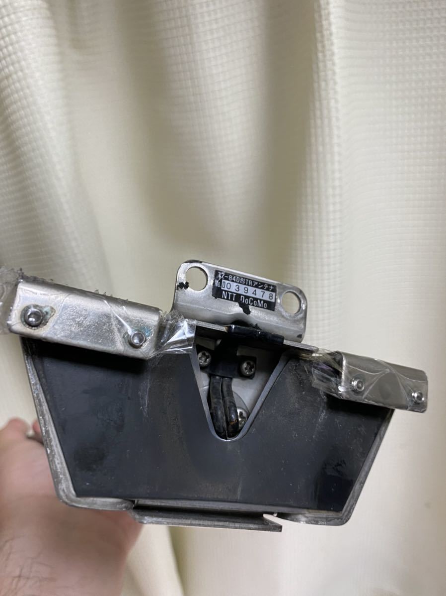 NTT DoCoMo 自動車電話 トランクアンテナ。ドコモ，覆面，警察，TZ-840