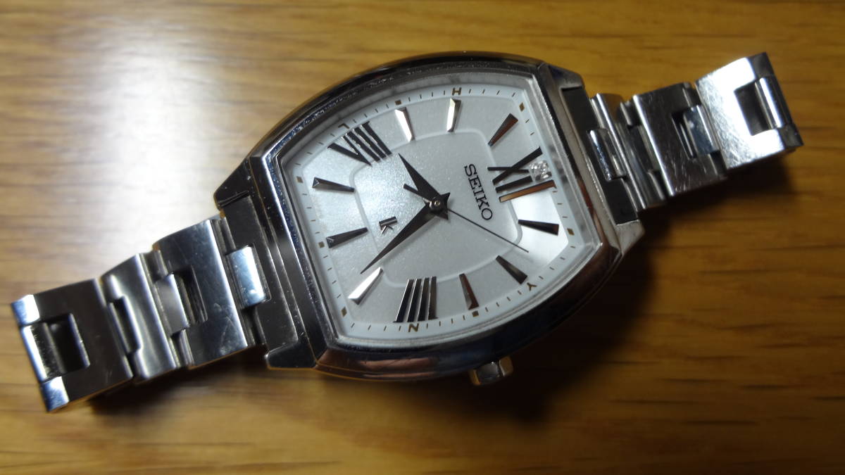 ルキア セイコー 3B51-0AM0 ソーラー電波 SEIKO メルカリ - 動作品 