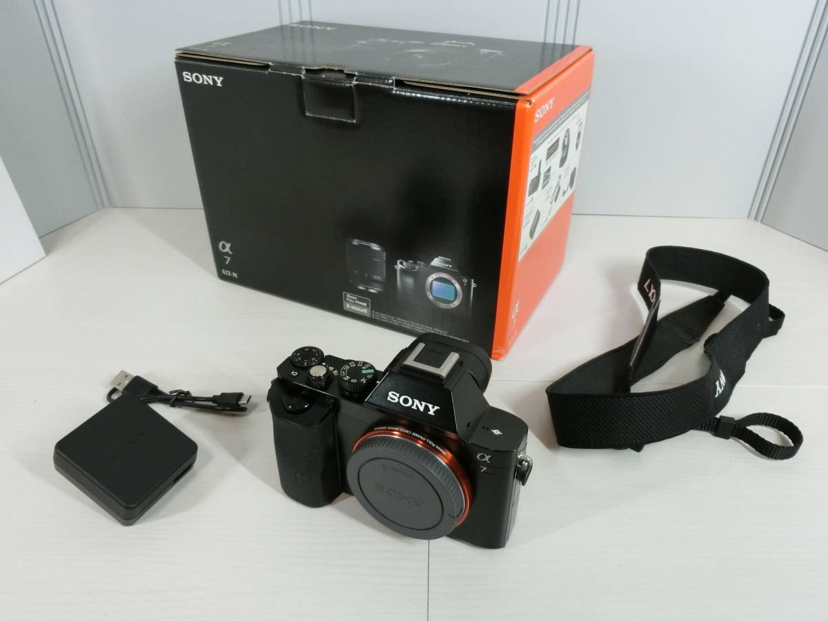 元箱付き■ショット数7628回■美品■SONY α7 ILCE-7 ボディ ソニー SONY α7 ボディ ILCE-7 中古 【公式通販】
