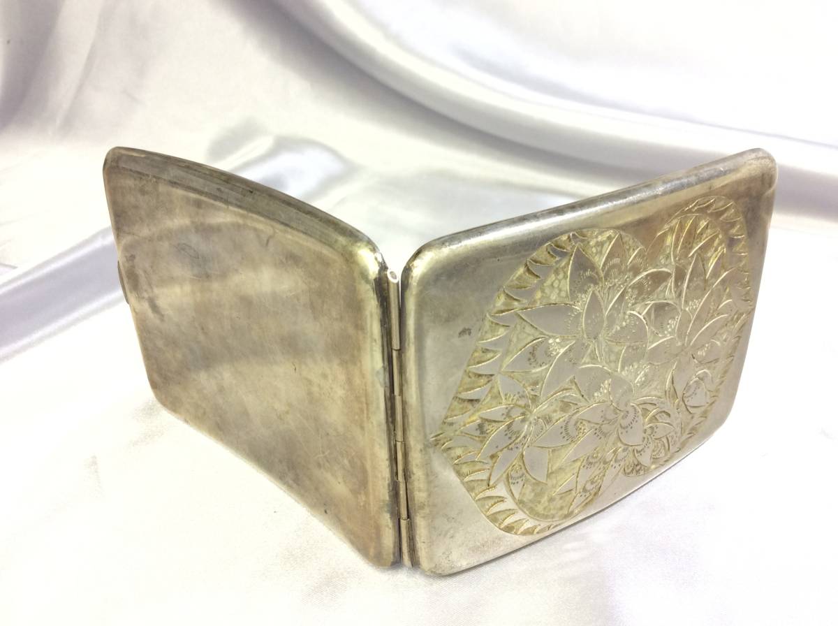 ◎希少☆銀製*SILVER950*113g☆シガーケース*シガレットケース* タバコ