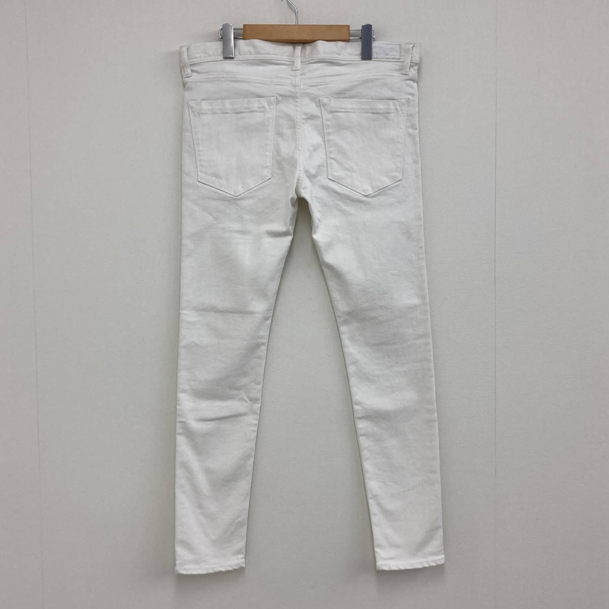 RESOUND CLOTHING ホワイトデニムパンツ 日本製 4サイズ 白 ストレッチ 